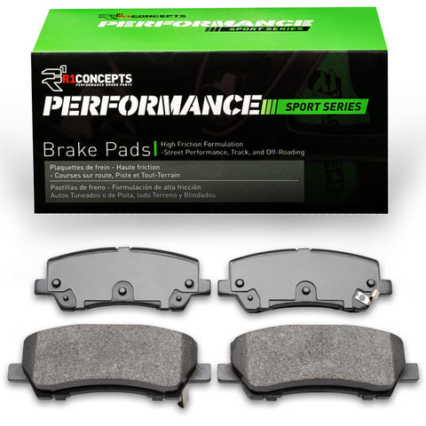 R1 15-23 Ford Mustang Rear Performance Sport Brake Pads - 2115-1793-00