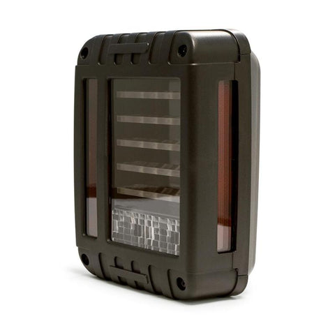 DV8 Offroad 07-18 Jeep Wrangler JK Octagon LED Tail Light - TLJK-02