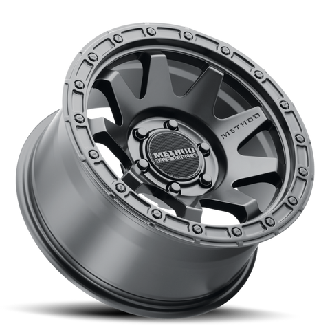 Method MR317 17x9 -12mm Offset 5x5 71.50mm CB Matte Black Wheel - MR31779050512N