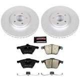 Power Stop 06-13 Volvo C70 Front Z23 Evolution Sport Coated Brake Kit - CRK5430