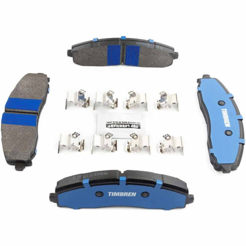 Timbren 23-26 Ford F-250/F-350 SD BES Severe Duty Semi-Metallic Brake Pads - Rear - TIM-D2491SD