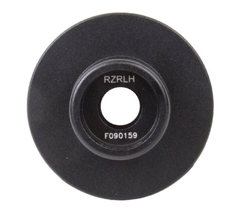 NRG Short Spline Adapter - Polaris RZR / Ranger (Secures w/OEM Lock Nut / Fits Quick Lock) - Black - SRK-RZRLH