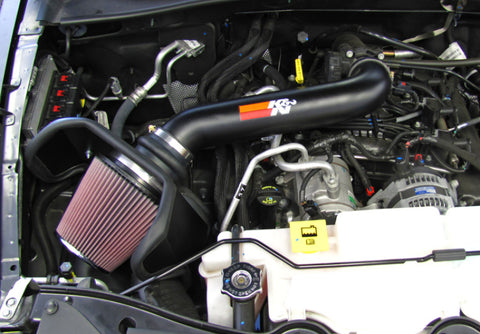 K&N 10-11 Jeep Liberty 3.7L V6 High Flow Performance Intake Kit - 77-1562KTK