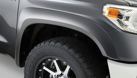 Bushwacker 14-18 Toyota Tundra Fleetside Extend-A-Fender Style Flares 4pc - Black - 30919-02