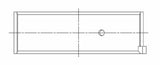 ACL Nissan VG30DETT 3.0L-V6 0.50mm Oversized High Performance Rod Bearing Set - 6B2390H-.50
