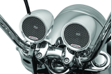Kuryakyn Road Thunder Speaker Pods Bluetooth Audio Controller Chrome - 2712