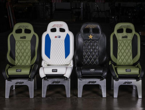 PRP EnduroTrail Reclining Suspension Seat - Gray Tweed - Driver - A8801044-54