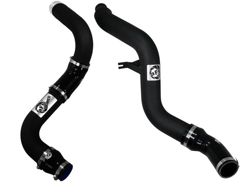 aFe Bladerunner 3in Black Intercooler Hot and Cold Side Tubes 14-15 Dodge Ram 1500 EcoDiesel V6 3.0L - 46-20174-B