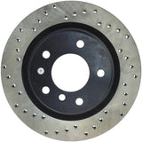 StopTech 06 BMW 325 Series / 07-09 BMW 328 Series Drilled Right Rear Rotor - 128.34078R