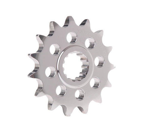 Vortex Racing Steel Front Sprocket 530 16 Tooth- Silver - 3521-16