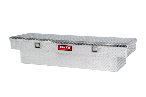 Dee Zee Universal Tool Box - Red Crossover - Single Lid BT Alum Mid Size - DZ8163
