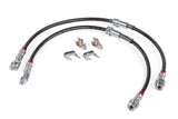 APR 05-22 Audi A3/05-22 Volkswagen GTI/Jetta/Passat Braided Stainless Steel Brake Line Set - Front - BRK00047