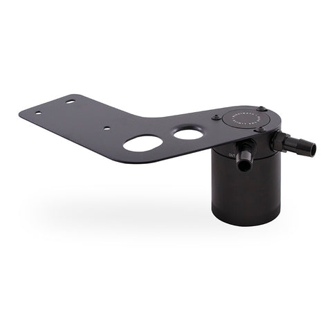 Mishimoto 2015+ Ford Mustang GT Baffled Oil Catch Can Kit - Black - MMBCC-MUS8-15PBE