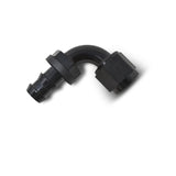 Russell Performance -6 AN Twist-Lok 90 Degree Hose End (Black) - 624163