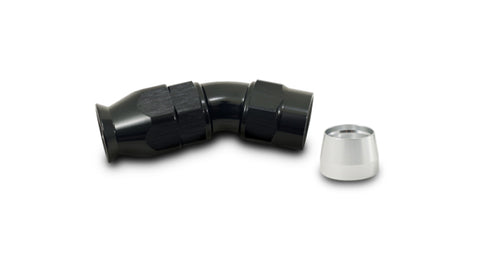 Vibrant -6AN 30 Degree Hose End Fitting for PTFE Lined Hose - 28306