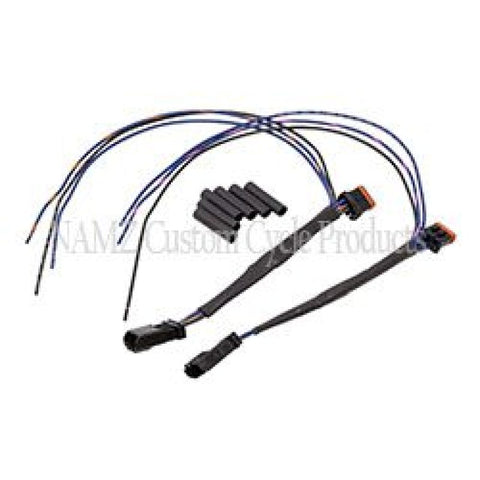NAMZ 14-23 V-Twin Dyna/Softail/Road & Street Glide/Electra Plug-N-Play Front Turn Sig Tap Harness - N-FTTH-01