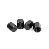 APR Apr Valve Stem Caps - Gloss Black - MS100197