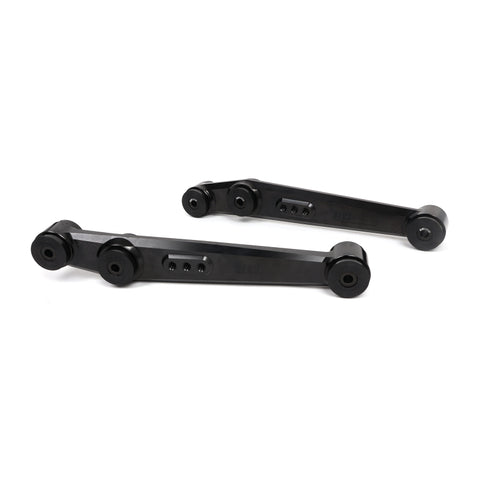 BLOX Racing 90-01 Integra, 89-95 Civic, CRX, Del Sol V2 Billet Rear LCA Poly Bushings - Black - BXSS-21203-BK-V2