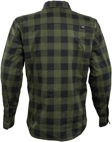 Speed and Strength True Grit Armored Motoshirt Olive/Black - 3XL - 609887