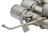aFe MACHForce XP 3in-2 1/2in Axle Back 304SS Exhaust w/ Polished Tips 15-17 Chevy Corvette Z06 - 49-34082-P