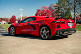 Corsa 20-23 Chevrolet Corvette C8 RWD 3in Valved Cat-Back w/AFM w/4.5in Carbon Fiber Polished Tips - 21103CF