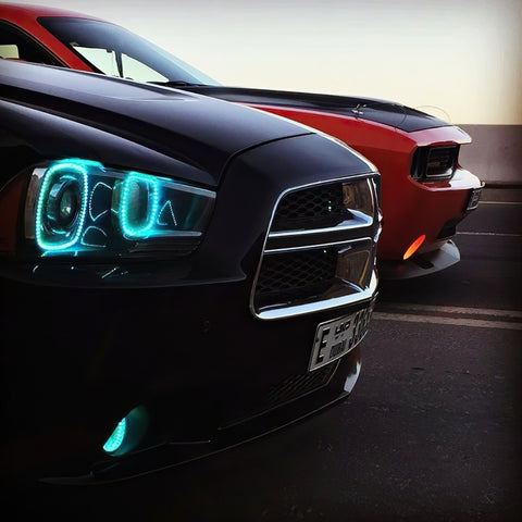 Oracle Dodge Charger 11-14 Halo Kit - ColorSHIFT w/ BC1 Controller - 2234-335