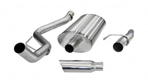 Corsa 2011-2014 Ford F-150 6.2L V8 Polished Sport Cat-Back Exhaust - 24394