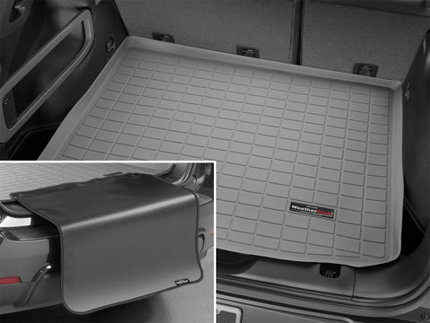 WeatherTech 14+ Jeep Cherokee Cargo Liner w/ Bumper Protector - Grey - 42656SK