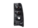 ANZO 1999-2002 Chevrolet Silverado 1500 Taillights Black - 211025