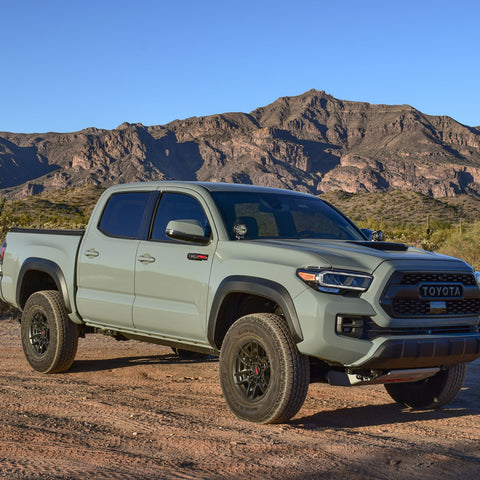 Rigid Industries 16-20 Toyota Tacoma A-Pillar Light Kit (Incl. 4In 360-Series Drive) - 46708