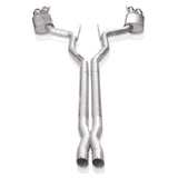 Stainless Works 18+ Ford Mustang GT Redline X-Pipe Performance Connect Cat-Back Exhaust - M18CBXPC