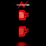 ANZO 2014-2018 Chevy Silverado 1500 LED Taillights Chrome - 311291