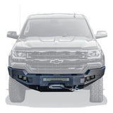 Westin 15-19 Chevrolet Silverado 2500/3500 Pro-Series Front Bumper - Textured Black - 58-411165