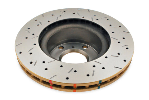 DBA 15-17 Chevrolet SS Rear 4000 Series Drilled & Slotted Rotor - DBA42074XS