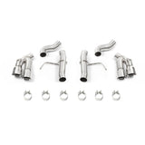Mishimoto 2016+ Chevrolet Camaro Quad-Tip Race Axle-Back Exhaust w/ Polished Tips - MMEXH-CAM8-16AQTRP