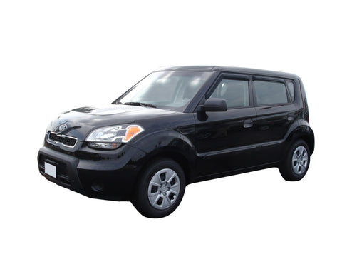 AVS 09-13 Kia Soul Ventvisor Outside Mount Window Deflectors 4pc - Smoke - 94164