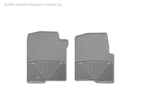 WeatherTech 04-08 Ford F150 Ext Cab Front Rubber Mats - Grey - W42GR