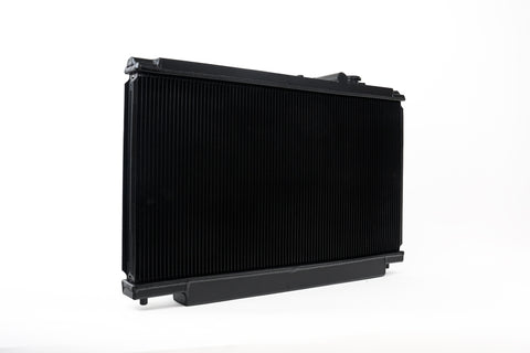 CSF 93-98 Toyota MK4 Supra Radiator - Black Finish - 2882B