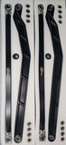 Elektric Offroad 2022+ Polaris Rzr Pro R Turbo R Billet High Clearance Radius Rods Anodized Blk - RRL610025