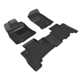 3D MAXpider 14-24 Toyota 4Runner 5-Seat Kagu Black R1 R2 - L1TY28501509