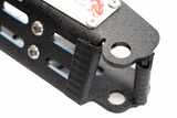 Fishbone Offroad 2007+ Jeep Wrangler/Gladiator Steel - Black Foot Peg Set - FB21268