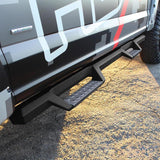 Westin/HDX Stainless 15-18 Ford F-150 SC/17-18 F-250/F-350 CC Drop Nerf Step Bars - Textured Black - 56-139452