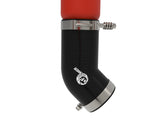 aFe BladeRunner 3in & 3-1/2in AL Hot and Cold Charge Pipe Kit Red RAM Diesel Trucks 25-26 L6-6.7L - 46-20814-R