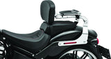 Kuryakyn Fixed Mounts Multi-Purpose Driver & Passenger Backrest 18-Up Softail Black - 7081