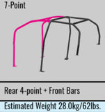 Cusco 4 Passenger 7P Through Dash Roll Cage GDA Impreza Safety21 (S/O / No Cancel) - 666 290 L20
