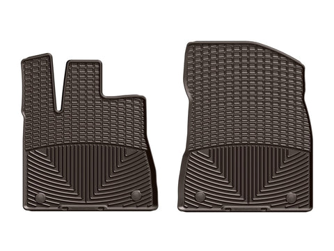 WeatherTech 2016+ Lexus RX (350/350 F-Sport/450h/450h F-Sport) Front Rubber Mats - Cocoa - W421CO