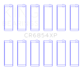 King Engine Bearings BMW S50B30 (Size .026) Connecting Rod Bearings (Set of 6) - CR6854XP.026