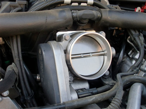 aFe Silver Bullet Throttle Body Spacers TBS BMW 5 Series (E60) 06-10 V8-4.8L - 46-31006