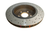 DBA 06-10 Jeep Grand Cherokee SRT-8 360mm Dia Rear Drilled & Slotted T3 4000 Series Rotor - DBA42533XS