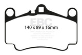 EBC 03-05 Porsche 911 (996) (Cast Iron Rotor only) 3.6 Carrera 4S Bluestuff Front Brake Pads - DP51515NDX